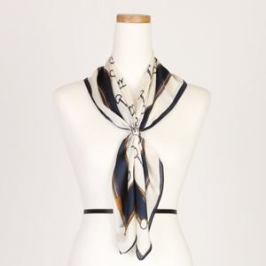 [샵앤]여성 중년 가을 버클 실크필링 고급 스카프 LMD-WSC-0379-