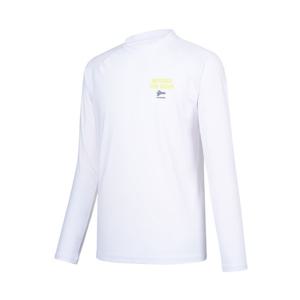 [레노마수영복]남성 베이직 래쉬가드 화이트 RN-TS2F504-WH