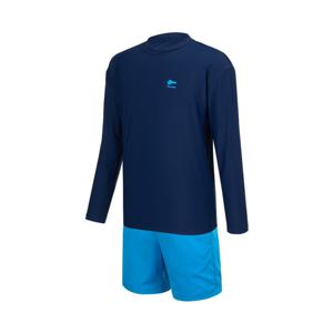 [레노마수영복]남성 스포티 래쉬가드 세트 네이비 RN-MS2F523-NV