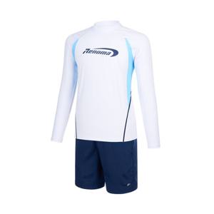 [레노마수영복]남성 솔리드 래쉬가드 세트 화이트 RN-MS2F522-WH
