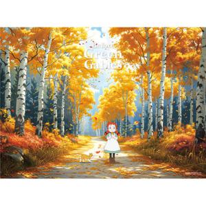 아트박스/퍼즐사랑 빨강머리 앤 가을 숲내음 직소 퍼즐 500피스