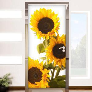 아트박스/꾸밈 ci915-활짝핀해바라기꽃_현관문시트지