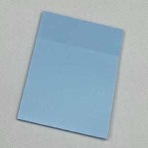 아트박스/와인앤쿡 점착식 투명 필름메모지(블루) 1개