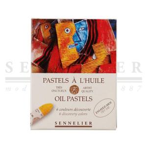 아트박스/시넬리에 시넬리에 오일 파스텔 6색 세트 (기본칼라)