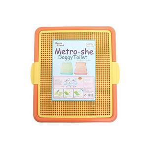 도기프렌드 메트로쉬 도기토일렛 오렌지 강아지 배변판 배변훈련 위생 배변유도