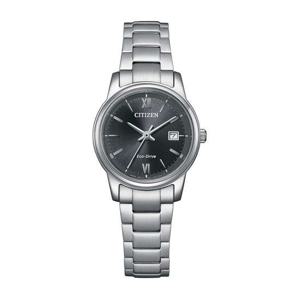 시티즌 EW2318-73E 에코드라이브 블랙 다이얼 여성 메탈 시계