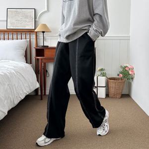 위너 여자 스티치 와이드 팬츠 SD-240923W 와이드바지 와이드팬츠 통바지 츄리닝바지 트레이닝바지 홈웨어 오버핏바지 남녀공용
