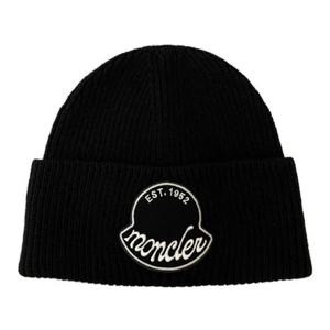 몽클레어 로고 패치 비니 K20913B00029 M1242 999