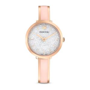 스와로브스키 크리스탈라인 딜라이트 핑크 골드 시계 5642221 P