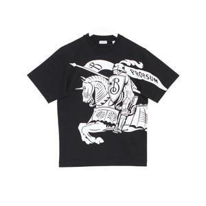 버버리 빅기사로고 프로섬 남성 반팔 티셔츠 8095058