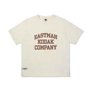 [코닥]코닥 플래시 우븐 반팔 티셔츠 K5323LWTA1IVR