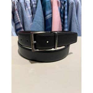베노베로 소가죽 흑사틴 남성용 양면 비조 벨트 (BLF1ACB1280K1)