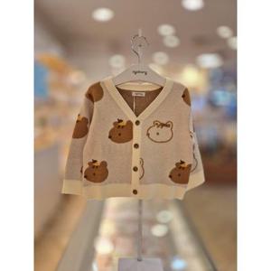 아가방 세이브존03 아가방 클린 다람쥐 가디건 AT01S731401A