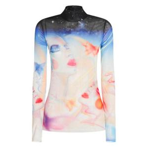 카사블랑카 블라우스 WPF25JTP028 01 Blue