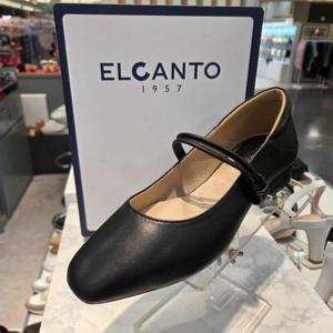 엘칸토 HC06 양가죽 매듭 스트립 메리제펌프스 LCWD13U513