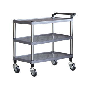 서빙카트 3단 특대 그레이 540x850x780/배식카 구르마 카트 웨건 핸드카트 구루마 핸드카 이동식카트 식당카트 운반카트 주방카트
