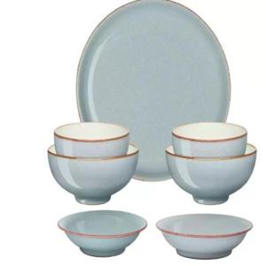 덴비 헤리티지 2인 한식기 세트 7P - 테라스