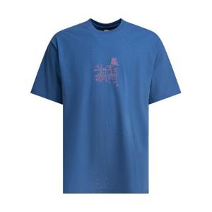 스투시 반팔 티셔츠 19051090801 BLUE Blue