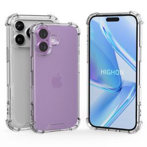 아이폰17 프로 맥스 케이스 하이쉘 1T 슬림 범퍼 젤하드 투명