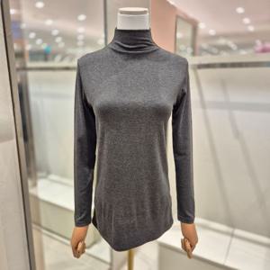 [비지트인뉴욕]베이직반폴라긴팔티셔츠 VBALT61