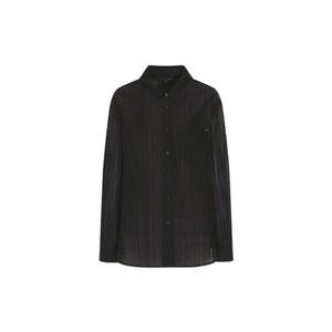 [올리브데올리브] OW5AB882 시스루 스트라이프 셔츠