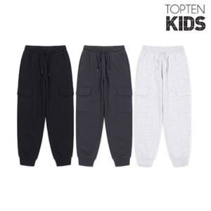 [탑텐키즈]아동)소프트 테리 포켓 립조거 니트팬츠MKE1PT3002