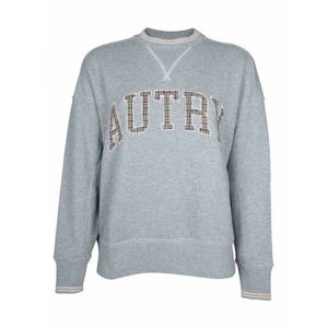 [AUTRY] 라프리마 남성 스웨트셔츠 스웨터 코튼 스웻셔츠 위드 relief 로고 SWPWL9HX Grey /8