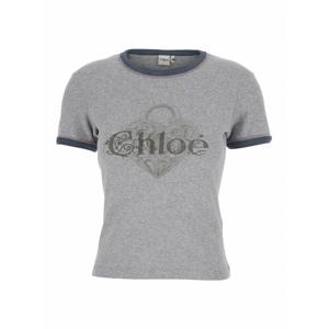 [CHLOE] 라프리마 여성 티셔츠 CH25WJH03 19501B Grey /14
