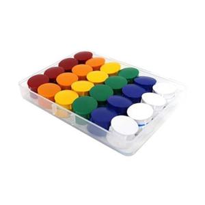 마그피아 초강력 칼라원형자석홀더 소 혼합 48개입 MFMH-21-48/21mm 갑(1개입)