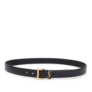 생로랑 로고 플라크 벨트 634440AAC8A 1000