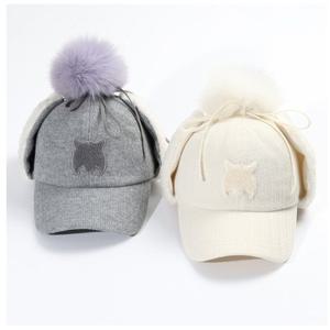 [링스골프][24FW] 여성 귀달이 폭스폼 육쪽캡  L21D4CP260_IV_CC