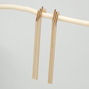 오팔하우스 14k 테슬 드롭 귀걸이 OPDLE3030