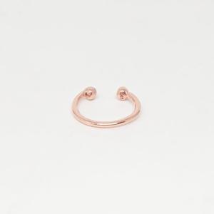 오팔하우스 14k 심플 민자 이어커프 OPNIE2756-1