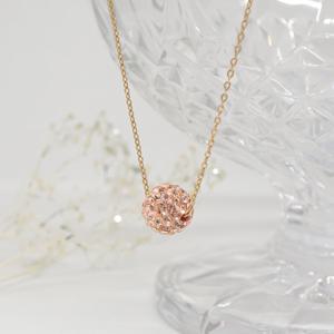 오팔하우스 14k 점토볼 목걸이 8mm OPHN139