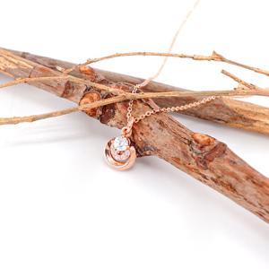 오팔하우스 14k 물방울 큐빅 목걸이 OPJJN11150