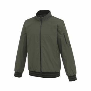 [디즈니골프]남성 심플 배색라인 블루종 항공 점퍼 DP3MJP002