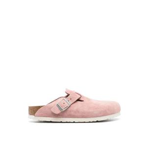 버켄스탁 스웨이드 가죽 클로그 1023263