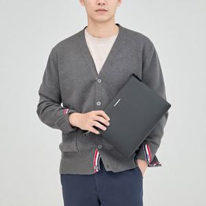 GE_6444 남성 레더 클러치백(소) 경량 손가박 그립백 일수가방 서류가방