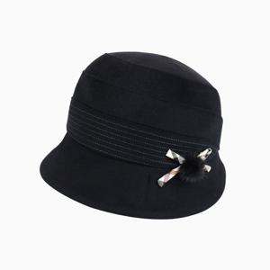 [닥스(모자)]여성 스티치 디테일 3단 벙거지 DK58WBI001