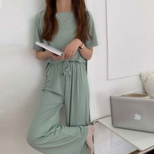 홈웨어 MA8064 6칼라 반팔 여성반바지 바지 여성바지