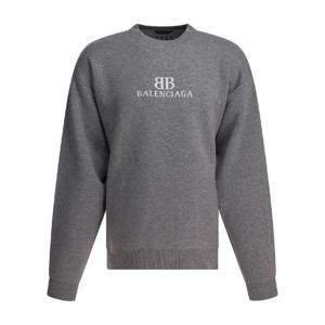 25FW Balenciaga Intarsia 로고 스웨트 셔츠 818422T33681380 TP565455470