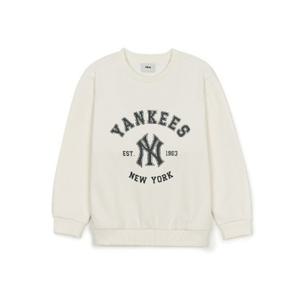 MLB키즈긴팔티 NQK 7AMTV0346-50CRS 바시티 융기모 맨투맨 뉴욕양키스