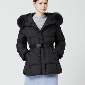 [씨씨콜렉트] 폭스퍼 벨티드 하프 다운 C254PSG185