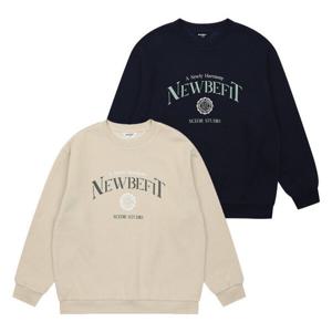 [에꼴리에]남아용 클래식 아치로고 맨투맨티 24D0404 BE/NY_JJ