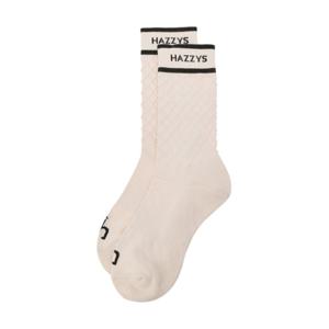 헤지스골프  베이지 여성 메쉬 조직 미들 삭스(HWSS5F603I1)