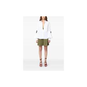 25 FW 니나리치 보우 코튼 셔츠 26PCTO005CO0539 TP447836125