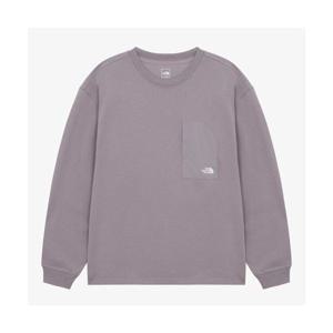 노스페이스 NT7TR04C 남성 도미 긴팔 티셔츠_GRAYISH LILAC 254852