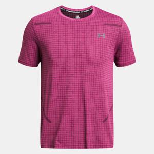 언더아머반팔티 GQT 1376921-686 언더아머 남성 UA 심리스 그리드 반팔 티셔츠