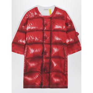 [MONCLER X ASAP ROCKY] 라프리마 남성 티셔츠 8C0000189AYW MONGE 457 레드 /16