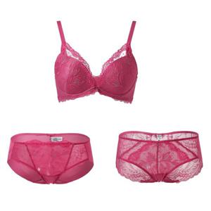 [비비안(언더웨어)]꾸띄르 메탈사 패치자수 노와이어 브라 & 팬티2종 세트 BR979A BP979AL AP